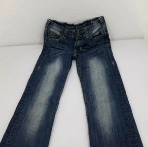 Girls size 13 cowgirl tuff dont fence me in the da